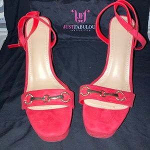 Strappy Horsebit Heels US 11